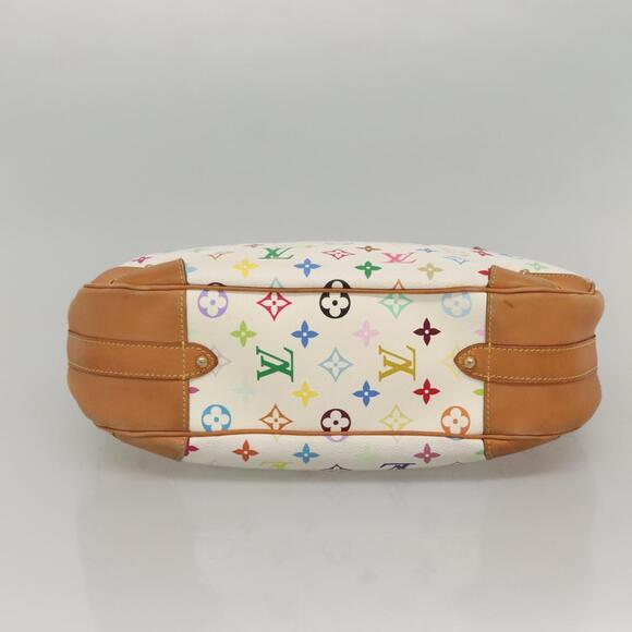 LOUIS VUITTON Monogram Multicolor Greta Hand Bag White M40195 - Picture 5 of 16